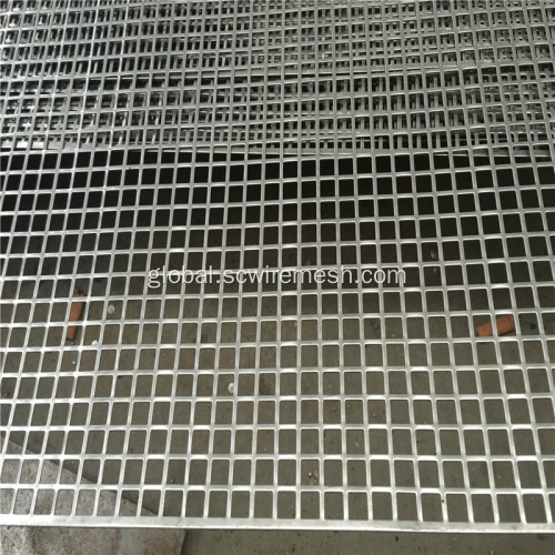 Perforated Metal Stainless Steel Square Hole Perforated Metal Mesh Supplier